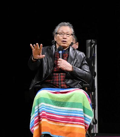 　「天龍祭」でトークショーを行った天龍源一郎