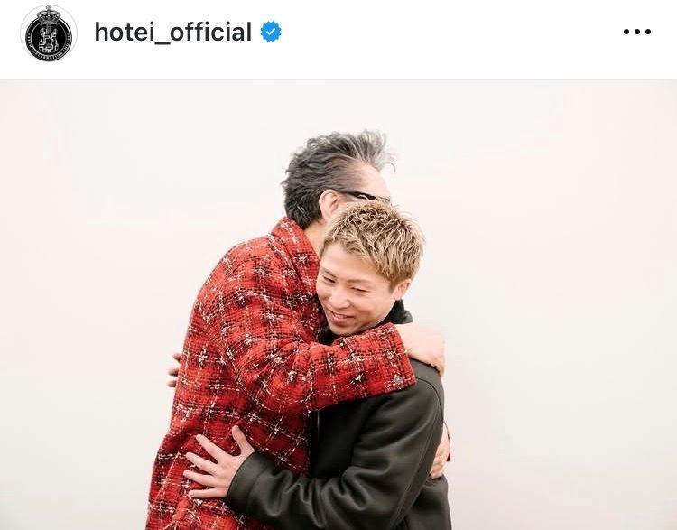 布袋寅泰インスタグラム（ｈｏｔｅｉ＿ｏｆｆｉｃｉａｌ）より