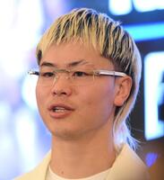 フアン・フランシスコ・エストラーダ戦に向けて抱負を語る那須川天心（撮影・堀内翔）