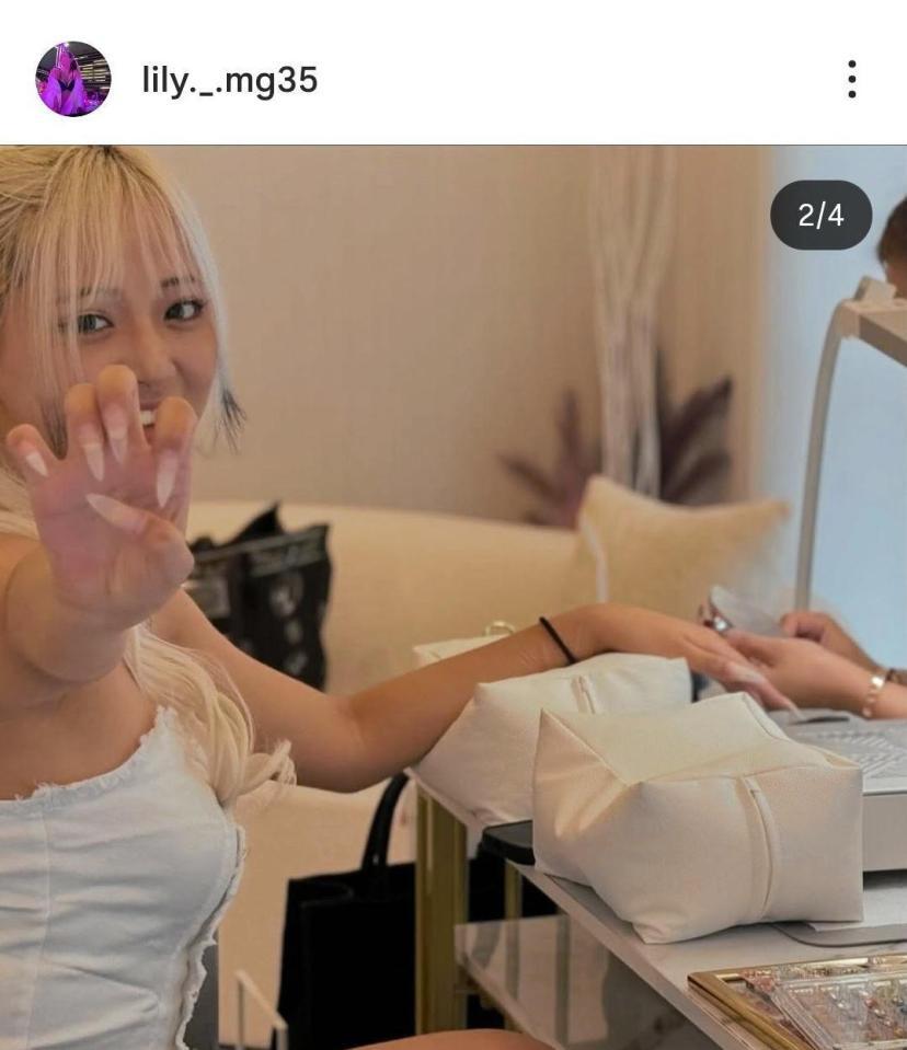 清水ゆりのインスタグラム（＠ｌｉｌｙ．＿．ｍｇ３５）から