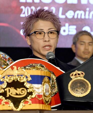 中谷潤人との対戦に向け、意気込みを語る井上尚弥