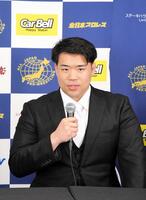 練習生として全日本プロレス入門を発表した塙元輝