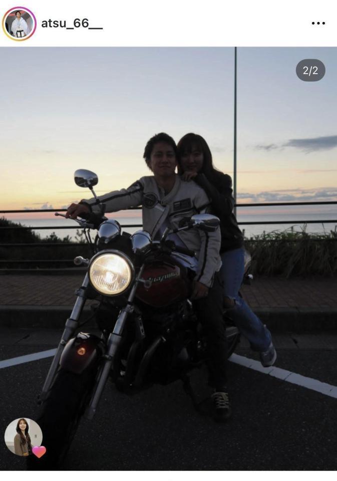 大野篤貴のインスタグラム＠ａｔｓｕ＿６６＿＿より