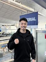 米ロサンゼルス合宿へ出発した中谷潤人