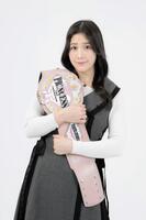 タッグ王座Ｖ４防衛を誓った上原わかな