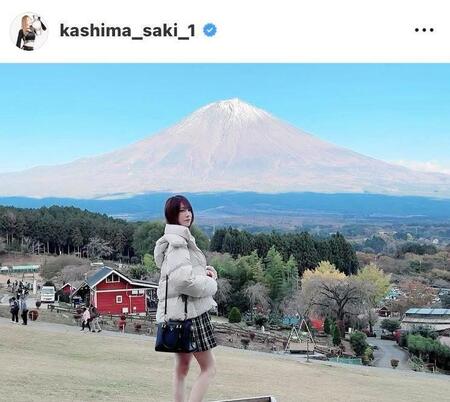 鹿島沙希のインスタグラム（＠ｋａｓｈｉｍａ＿ｓａｋｉ＿１）から