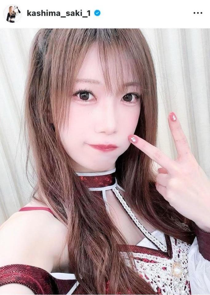 鹿島沙希のインスタグラム（＠ｋａｓｈｉｍａ＿ｓａｋｉ＿１）から