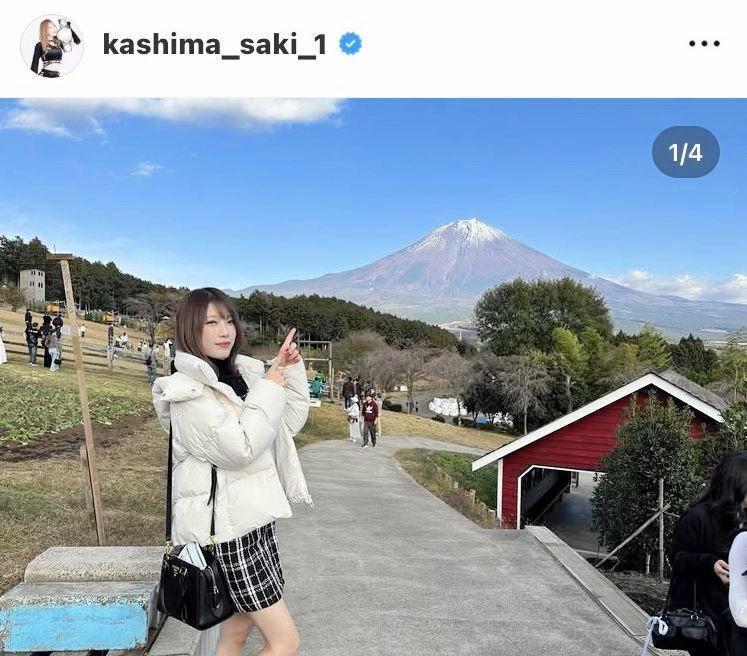 鹿島沙希のインスタグラム（＠ｋａｓｈｉｍａ＿ｓａｋｉ＿１）から
