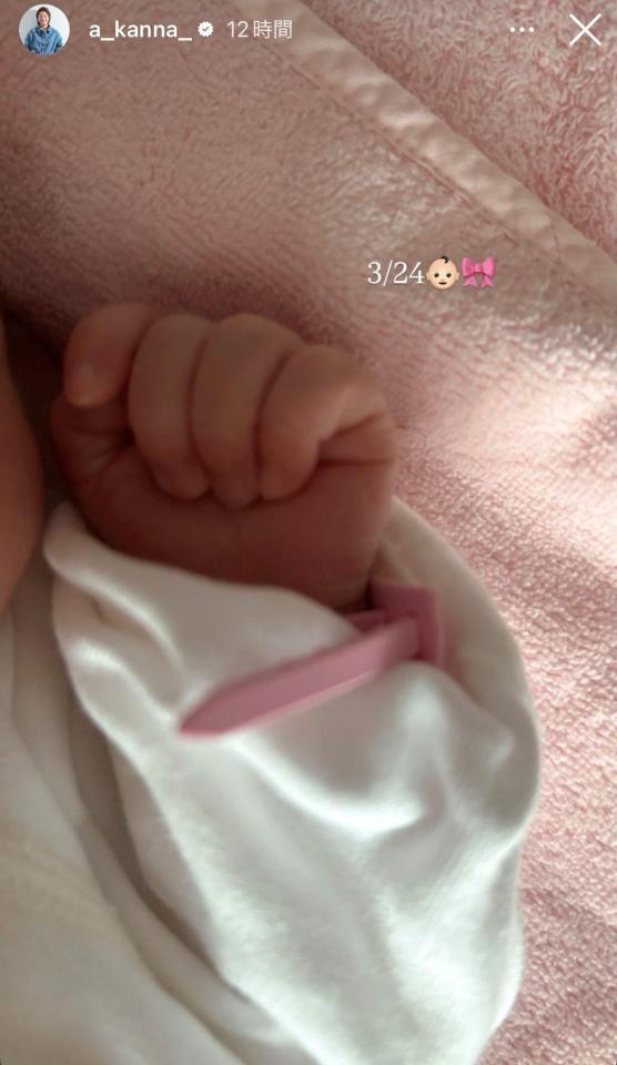 浅倉カンナインスタグラム（ａ＿ｋａｎｎａ＿）ストーリーズより