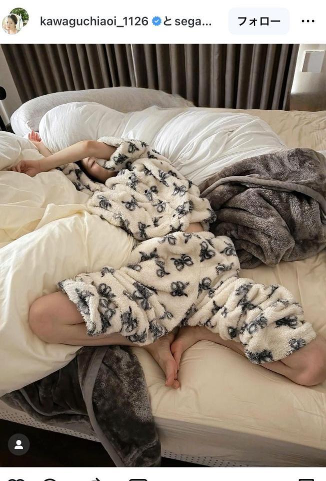 川口葵のインスタグラム＠ｋａｗａｇｕｃｈｉａｏｉ＿１１２６より