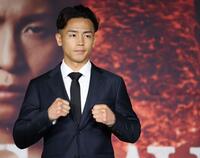 復帰戦での再起を誓った武居由樹（撮影・伊藤笙子）