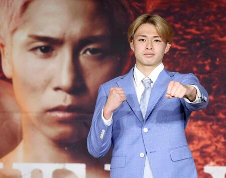 　大橋ジムでプロの道を歩む片岡叶夢（撮影・伊藤笙子）