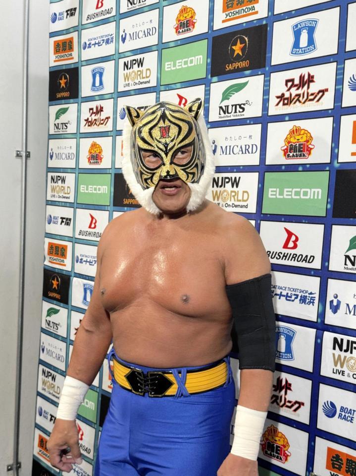 ７・７後楽園ホール大会での引退を発表したタイガーマスク