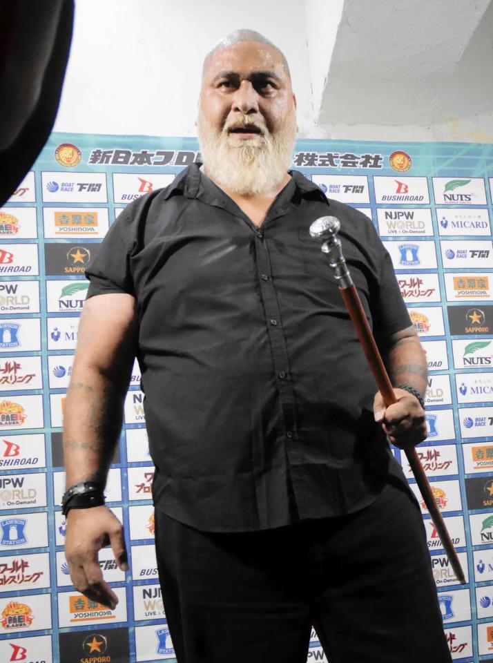 ウルフアロンを挑発するドン・ファレ