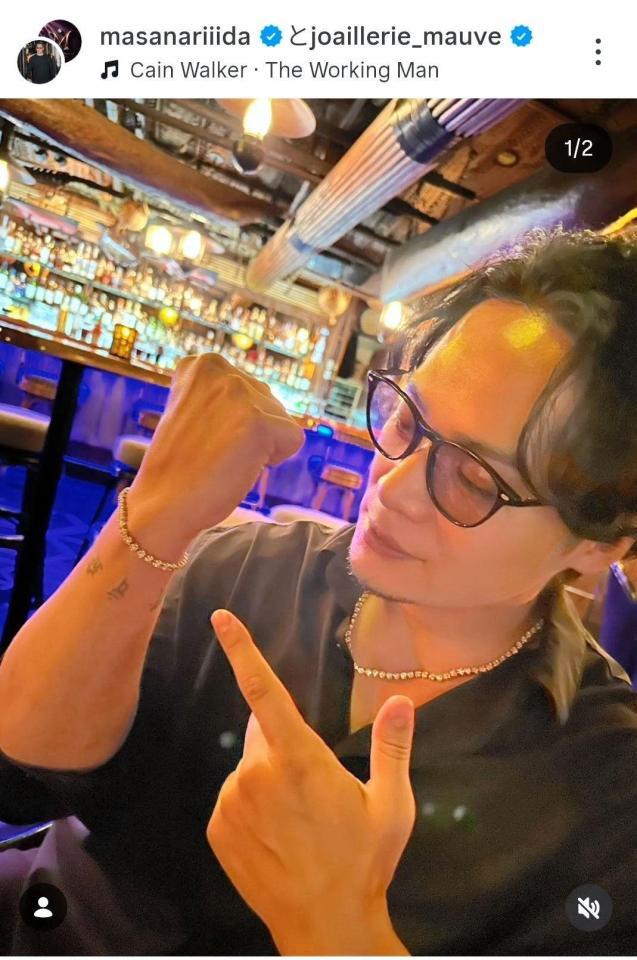 飯田将成のインスタグラム（＠ｍａｓａｎａｒｉｉｉｄａ）から