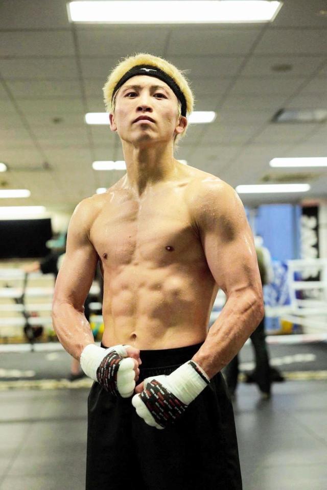 ５・２東京ドーム大会に向けたスパーリングを終了した井上尚弥＝大橋ジム提供