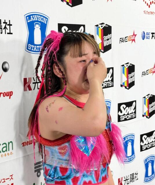 フワちゃん号泣！大金星シングル初星