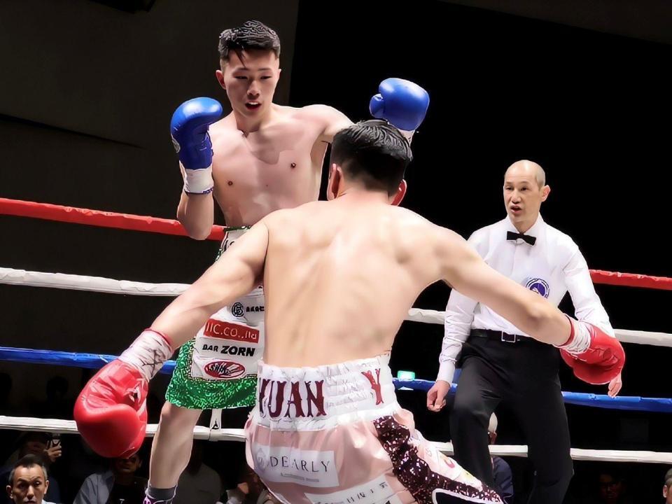 １回ＴＫＯで初戦を突破した高田龍輝