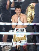 試合に敗れた中谷潤人（撮影・石井剣太郎）