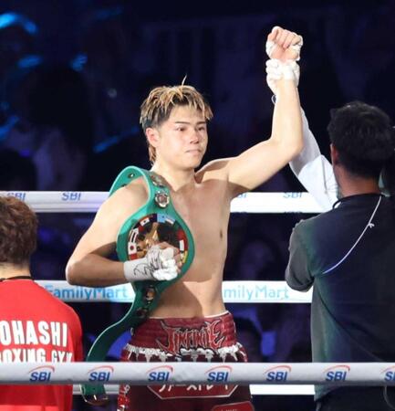 　新王者に輝いた佐々木尽