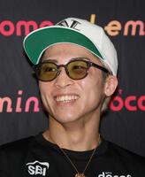 笑顔を見せる井上尚弥（撮影・石井剣太郎）