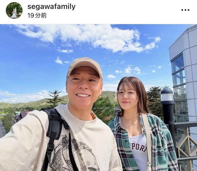 「世川家の日常」インスタグラム（ｓｅｇａｗａｆａｍｉｌｙ）より