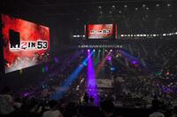 ＲＩＺＩＮ．５３が開催されたジーライオンアリーナ神戸（撮影・出月俊成）