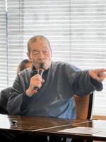 約３年ぶりの試合出場に向けて怪気炎を上げた藤原喜明