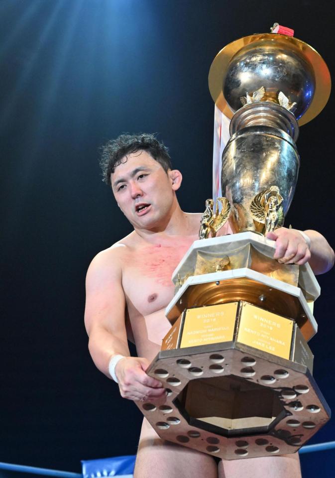 優勝した鈴木秀樹