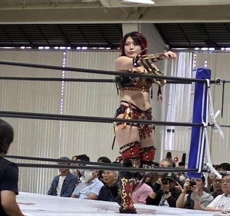 スターダムのリングに復帰した林下詩美