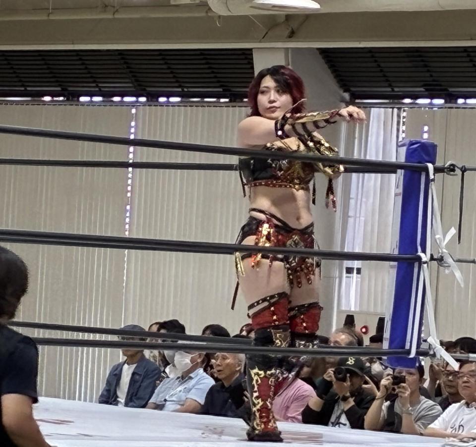 スターダムのリングに復帰した林下詩美