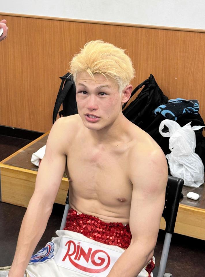 挑戦者決定戦を制した堤駿斗