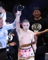 新王者となった増田陸（撮影・西岡正）