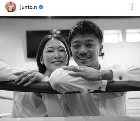 　中谷潤人のインスタグラムから