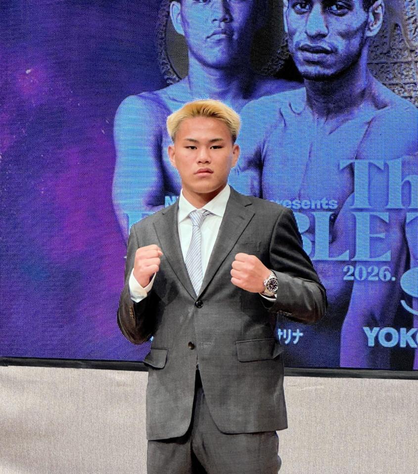 ９・２世界戦興行でプロ２戦目が決まった藤木勇我