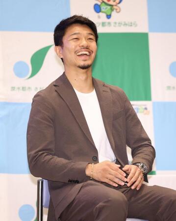 報告会に参加した中谷潤人