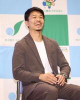 報告会に参加した中谷潤人