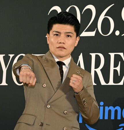 世界王座奪取へ意気込む坪井智也