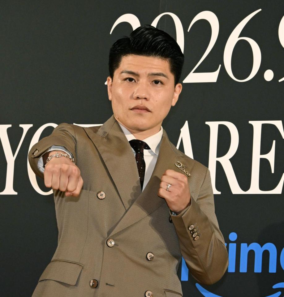 世界王座奪取へ意気込む坪井智也