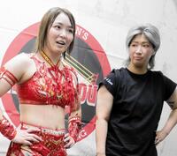 タッグ解散の危機を脱したＳａｒｅｅｅ（左）と彩羽匠