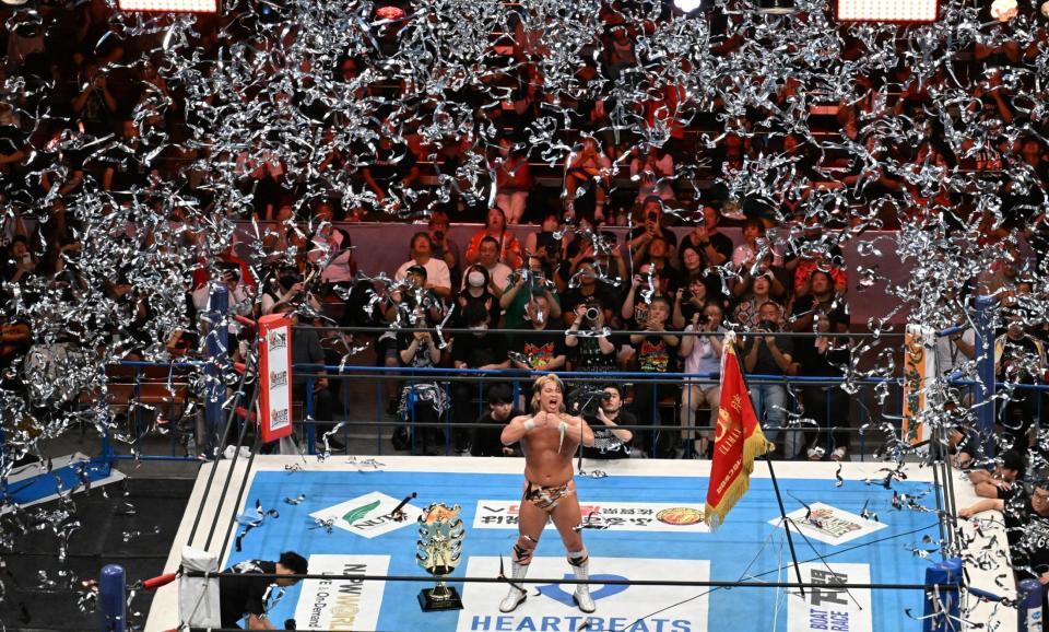 優勝した大岩陵平