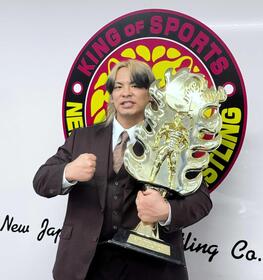 Ｇ１優勝の一夜明け会見に臨んだ大岩陵平