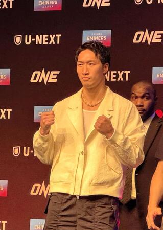 ＯＮＥの１０・１７有明アリーナ大会に向けて決意を込めた安保瑠輝也