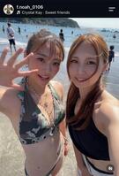 藤原乃愛のインスタグラム（＠ｆ．ｎｏａｈ＿０１０６）より