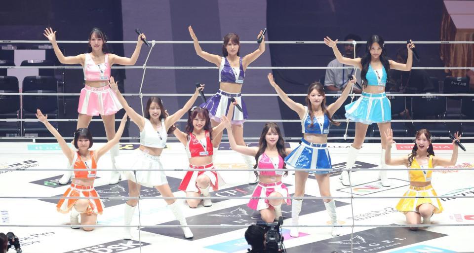 ＲＩＺＩＮガール（撮影・中田匡峻）