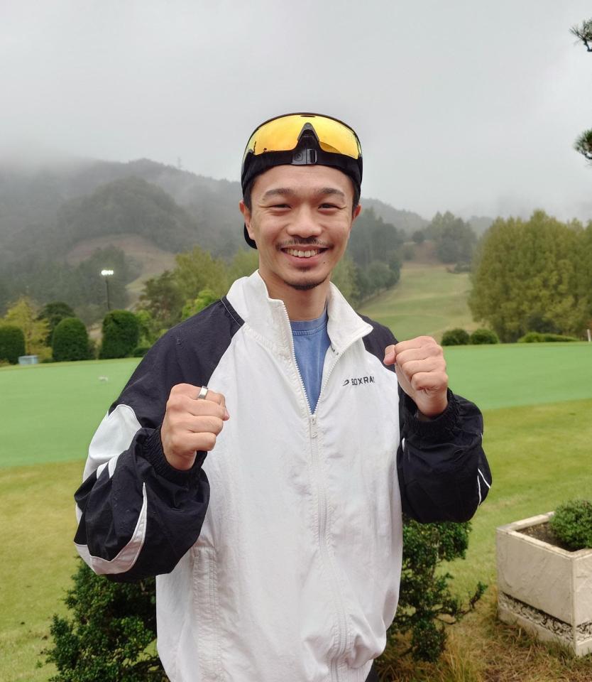ゴルフ場の走り込み合宿を公開した中谷潤人