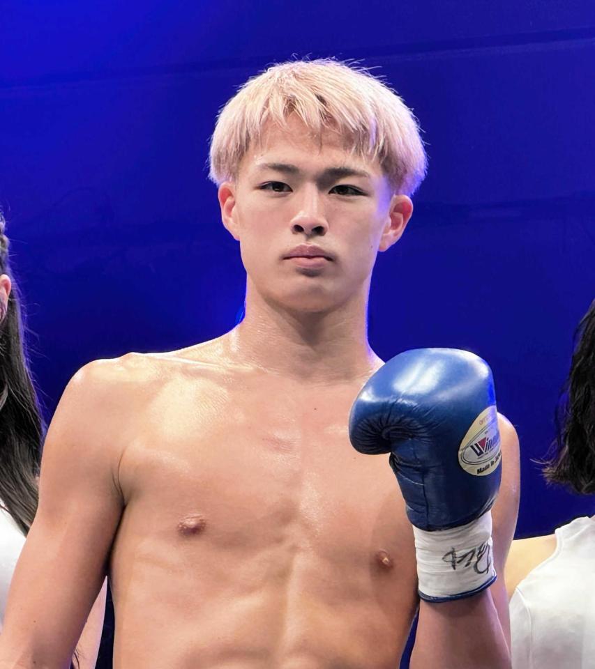 １回ＫＯ勝ちでプロ２連勝の片岡叶夢