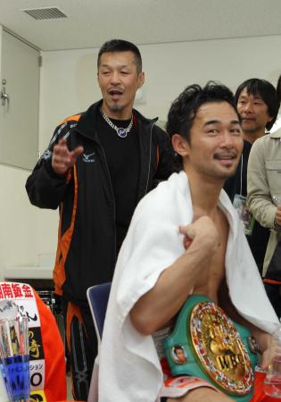 辰吉が生観戦 山中にエール ボクシング世界戦記事バックナンバー ファイト デイリースポーツ Online