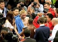 リゴンドー冷や汗防衛…2度もダウン