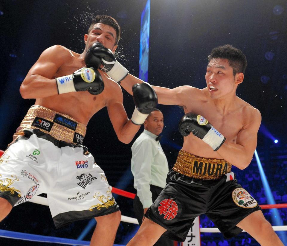 三浦ボンバーｖ４ 元世界王者沈めた ボクシング世界戦記事バックナンバー リング デイリースポーツ Online